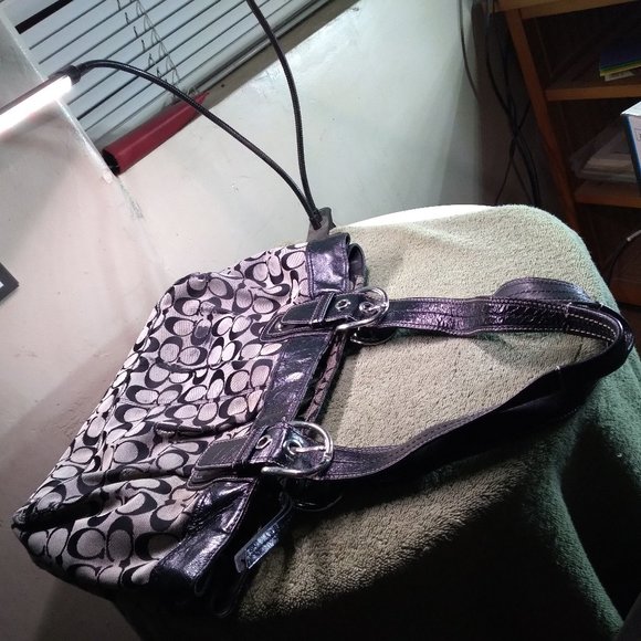 Vintage Coach purse tote bag - Picture 4 of 4